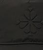 kate spade new york Solid Embossed Nylon Baseball Cap, Color:Black - Image 4