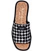 Color:Cream/Black - Image 5 - Spree Slide Sandals