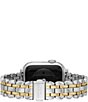 Color:Two Tone - Image 4 - Stainless Steel 38/40mm Bracelet Band for Apple Watch®