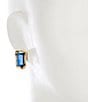 kate spade new york Statement Stud Earrings, Color:Sapphire - Image 2