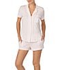 kate spade new york Striped Print Jersey Knit Coordinating Pajama Set - Image 4