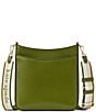 kate spade new york Striped Strap Hudson Messenger Crossbody Bag, Color:Jungle Vine - Image 2
