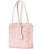 kate spade new york Suite Spring Pansies Tote Bag, Color:Blush Cloud Multi - Image 5