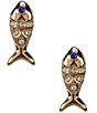kate spade new york Summer Daze Fish Resort Stud Earrings - Image 1