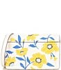 Color:Cream Multi - Image 2 - Sunshine Floral Knott Flap Crossbody Bag