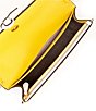 Color:Cream Multi - Image 3 - Sunshine Floral Knott Flap Crossbody Bag