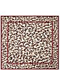 kate spade new york Surreal Leopard Print Silk Square Scarf - Image 2