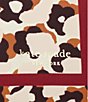 kate spade new york Surreal Leopard Print Silk Square Scarf - Image 3