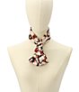 kate spade new york Surreal Leopard Print Silk Square Scarf - Image 4