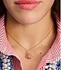 Color:Pink - Image 3 - Take The Leap Rhinestone Mini Short Pendant Necklace
