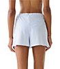 kate spade new york Tide Stripe Tie Front Drawstring Pull-On Short Swim Cover-Up - Image 2