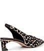 kate spade new york Viv Leopard Print Slingback Kitten Heel Pumps - Image 2