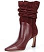 kate spade new york Viv Slouchy Suede Leather Pointed Toe Mid Boots - Image 4