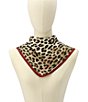 kate spade new york Wild Cat Silk Diamond Scarf - Image 6