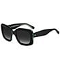 Color:Black - Image 1 - Women's Bellamys Square Sunglasses