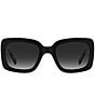 Color:Black - Image 2 - Women's Bellamys Square Sunglasses