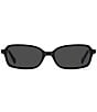 kate spade new york Women's CAROLINA 53mm Rectangle Sunglasses - Image 2