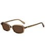 kate spade new york Women's CAROLINA 53mm Rectangle Sunglasses - Image 4