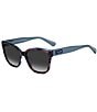 kate spade new york Women's FATIMAH 55mm Polarized Rectangle Sunglasses - Image 1