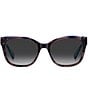 kate spade new york Women's FATIMAH 55mm Polarized Rectangle Sunglasses - Image 2
