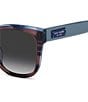 kate spade new york Women's FATIMAH 55mm Polarized Rectangle Sunglasses - Image 3