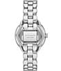 Color:Silver - Image 3 - Women's Morningside Three-Hand Stainless Steel Bracelet Watch
