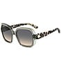 kate spade new york Women's Norina 57mm Square Sunglasses - Image 1