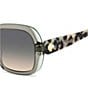 kate spade new york Women's Norina 57mm Square Sunglasses - Image 2