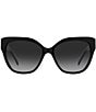 Color:Black - Image 2 - Women's Savanna Square Sunglasses