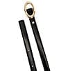 kate spade new yorkk Oval Molten Buckle Leather Belt - Image 3