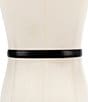 kate spade new yorkk Oval Molten Buckle Leather Belt - Image 5