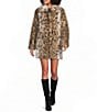 Katherine Kelly Faux Fur Cheetah Pattern Coat - Image 3