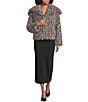 Katherine Kelly Faux Fur Leopard Pattern Coat - Image 5