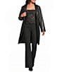 Katherine Kelly Genuine Lamb Leather Tulip Collar Snap Front Coat - Image 1