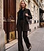 Katherine Kelly Genuine Leather Suede Classic Barn Coat - Image 6