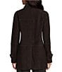 Katherine Kelly Genuine Leather Suede Classic Barn Coat - Image 2
