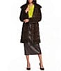 Katherine Kelly Mink Faux Fur Coat - Image 1