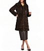 Katherine Kelly Mink Faux Fur Coat - Image 2