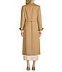 Katherine Kelly Pure Wool Notch Collar Button Front Maxi Coat - Image 4