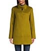 Katherine Kelly Pure Wool Stand Collar Coat - Image 2