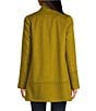 Katherine Kelly Pure Wool Stand Collar Coat - Image 3
