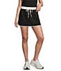 KATYDID Contrast Two-Tone Scuba Drawstring Skort - Image 1
