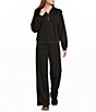 KATYDID Drawstring Waistband Wide Leg Pants - Image 3