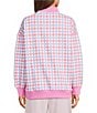 KATYDID Long Sleeve Merry & Bright Patchwork Design Oversized Sweatshirt - Image 2