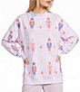 KATYDID Long Sleeve Nutcrackers Oversized Sweatshirt - Image 1