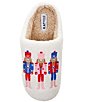 Katydid Nutcrackers Fuzzy Slippers - Image 5