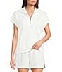 KATYDID Scuba Half Zip Coordinating Top - Image 1