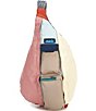 Color:Snowcone - Image 1 - Rope Colorblock Polyester Sling Bag
