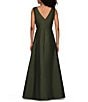 Kay Unger Charlene Taffeta Sleeveless A-Line Gown - Image 2