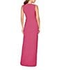 Kay Unger Isobel Laser Cut Crepe Column Gown - Image 2
